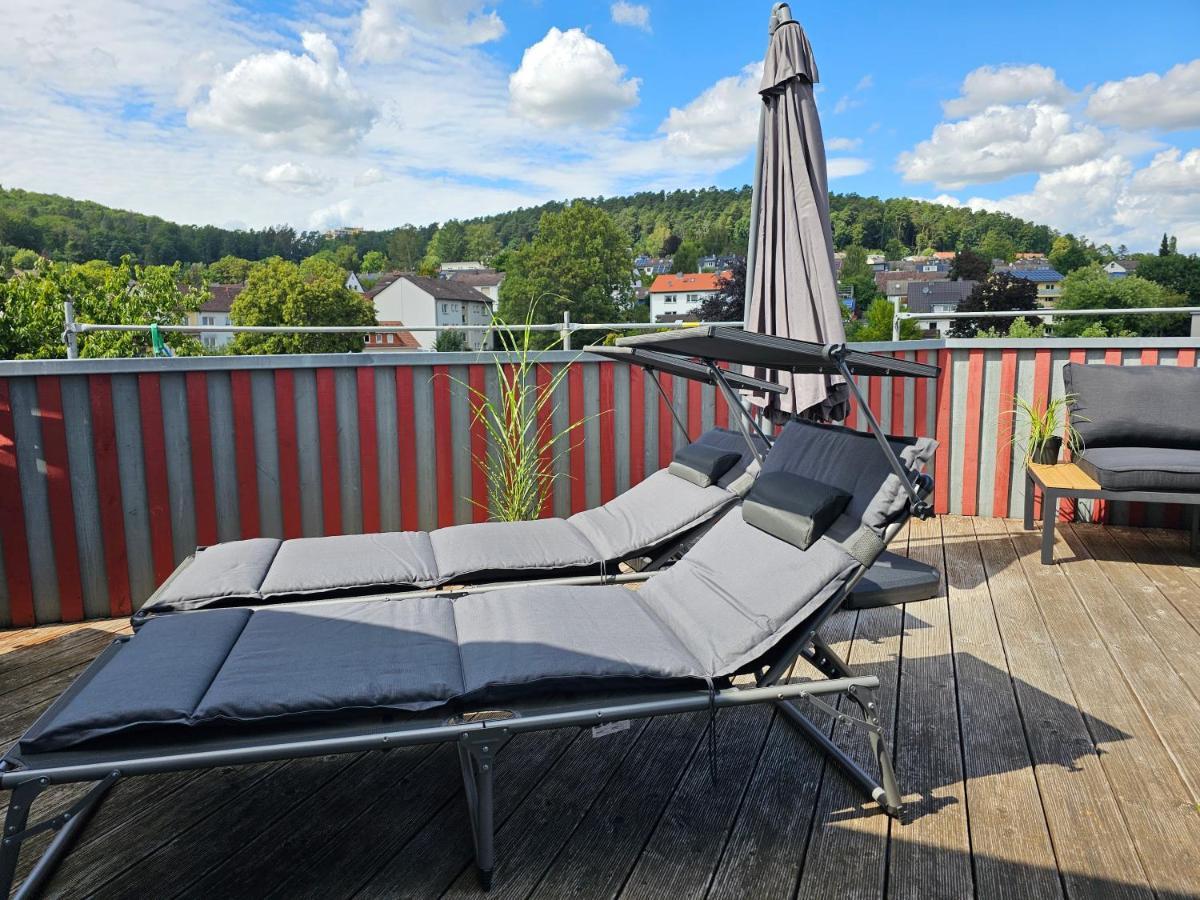 Tucan - Rooftop Terrace With View, Bbq, Ps4+Stream Marburg Εξωτερικό φωτογραφία