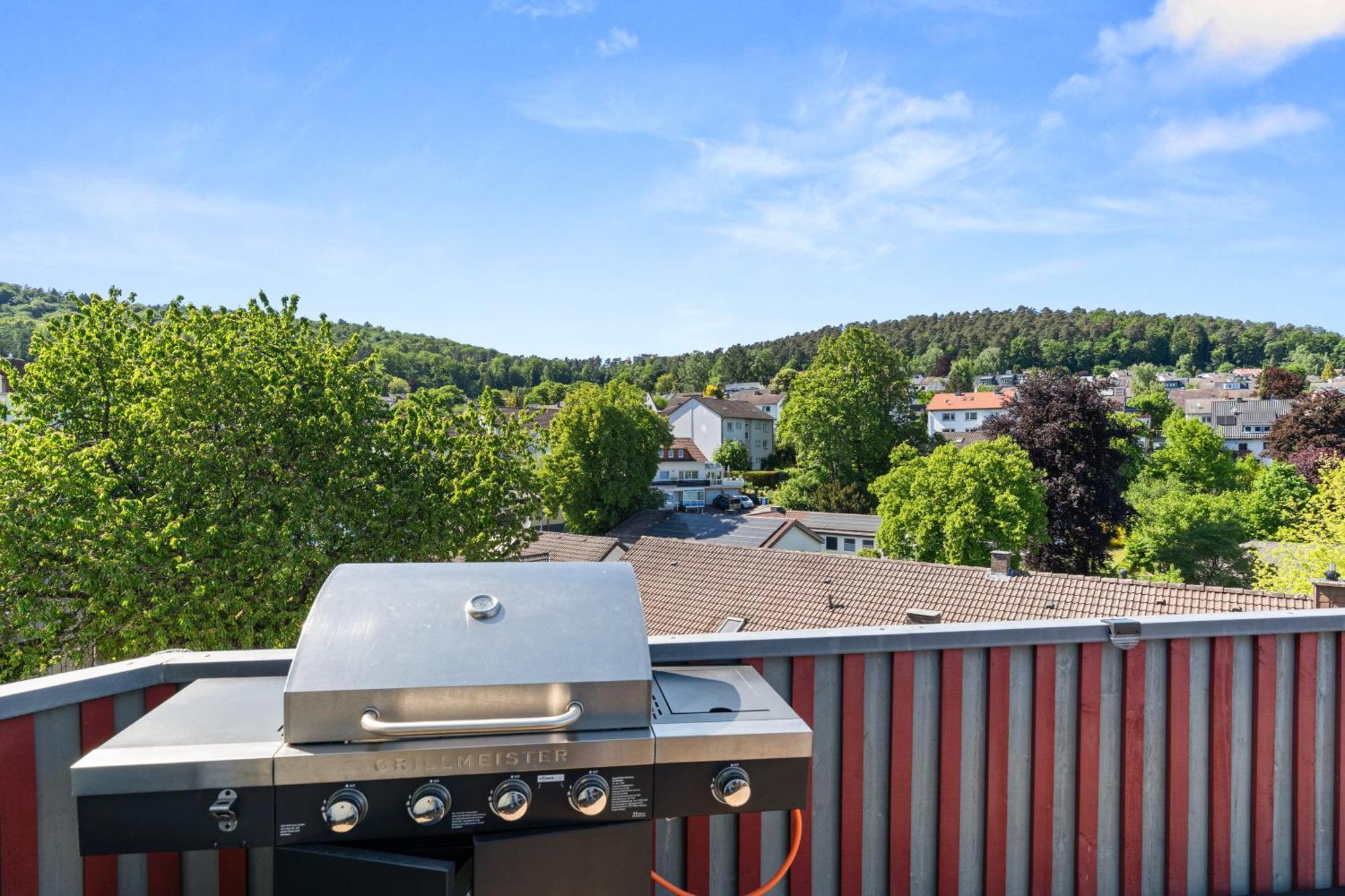 Tucan - Rooftop Terrace With View, Bbq, Ps4+Stream Marburg Εξωτερικό φωτογραφία